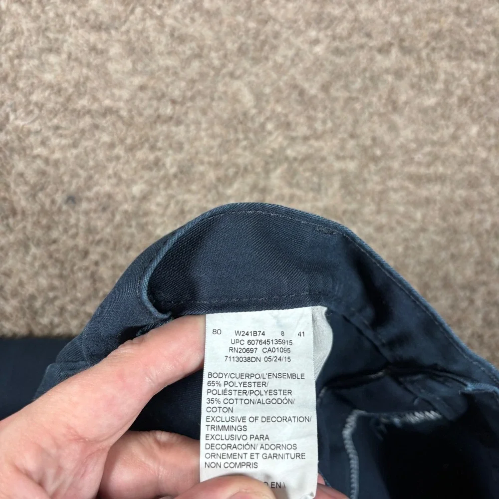 Dickies Mens Cargo Pants Navy Blue Workwear Straight Leg W34 L30 W241B74